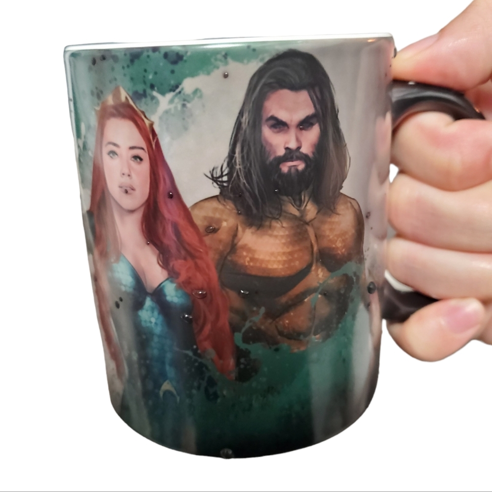 DC Comics Aquaman Color Changing Coffee Mug